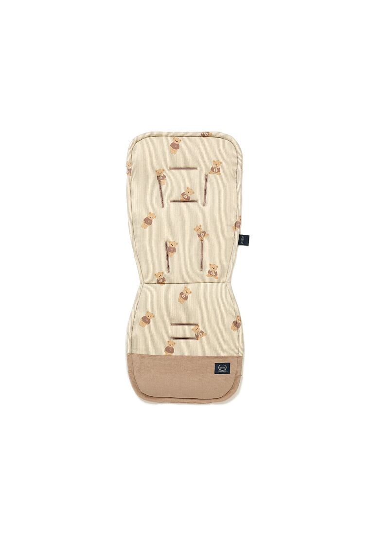STROLLER PAD BABY BEAR VELVET MOCCA CLASSIC