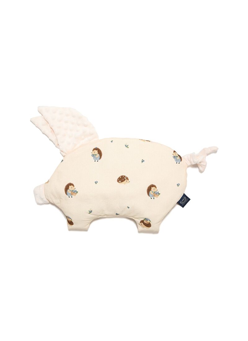 BABY PILLOW SLEEPY PIG BERRY HENRY ECRU