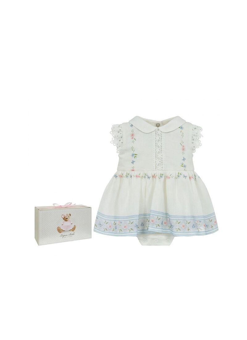 PLAYSUIT FLORAL BLUE