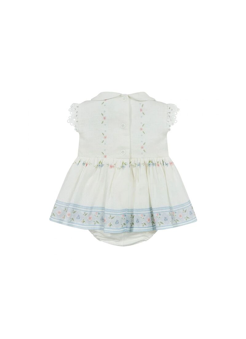 PLAYSUIT FLORAL BLUE