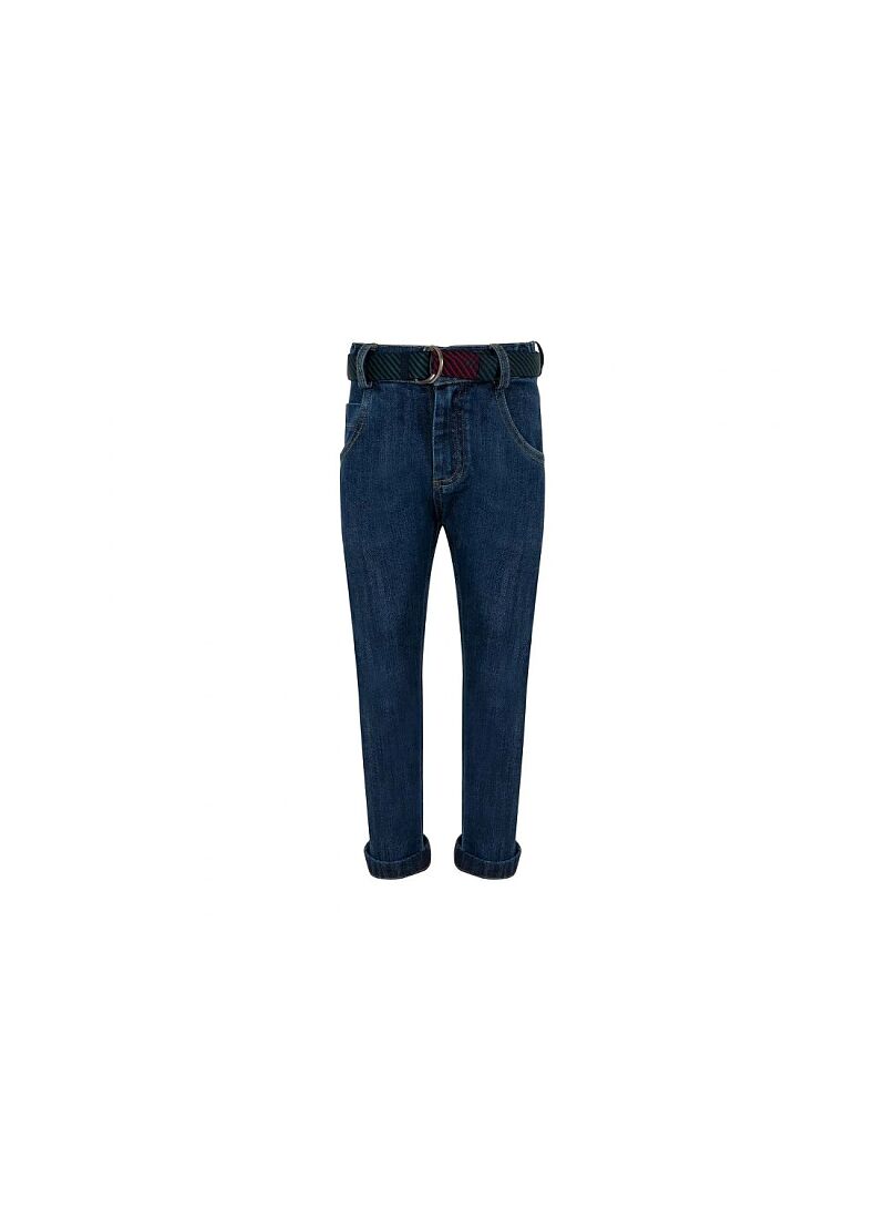 TROUSERS WITH BELT JEAN