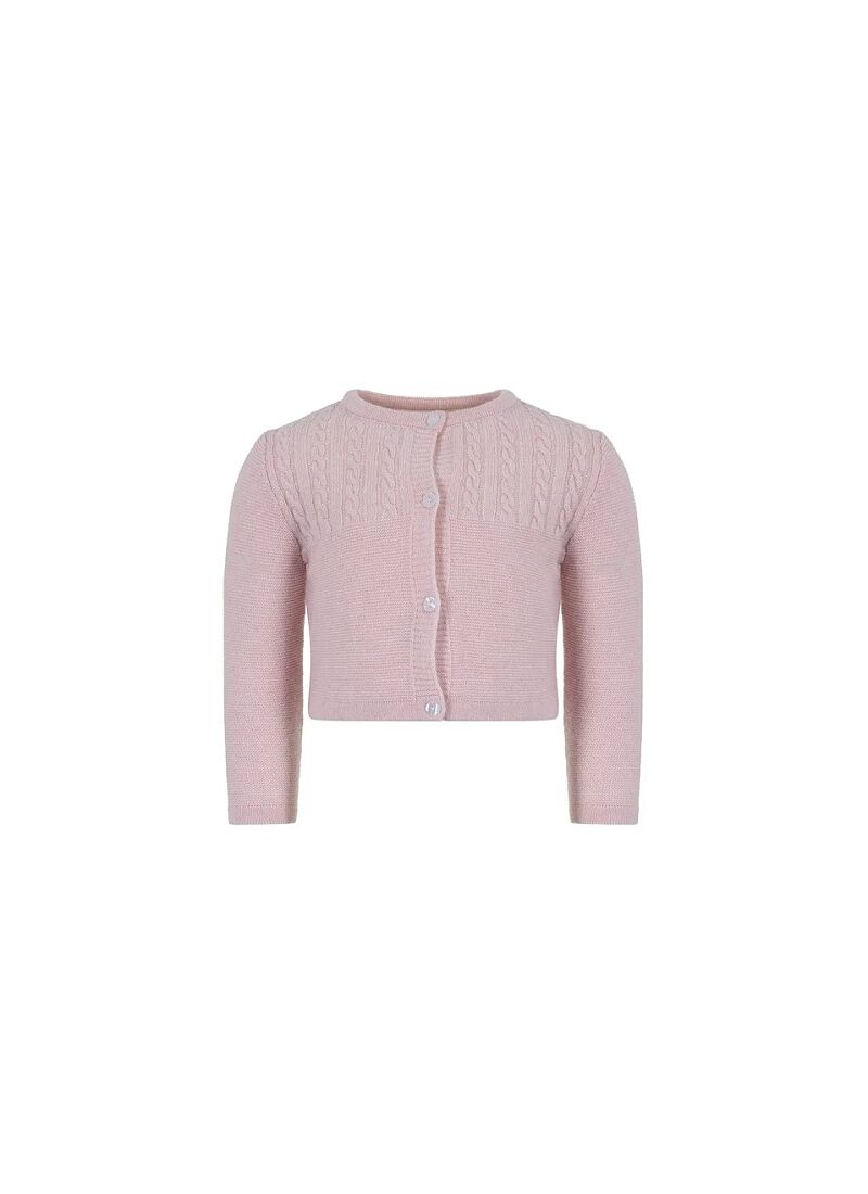 KNITTED CARDIGAN PINK