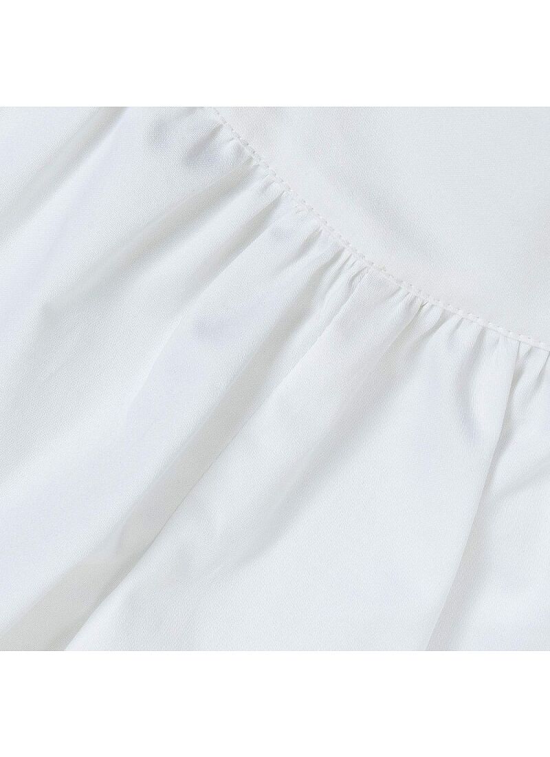 BLOUSE & SHORTS SET BLUE-WHITE