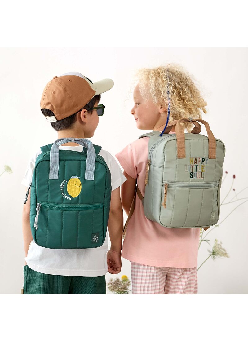BACKPACK SQUARE LITTLE GANG LIGHT KHAKI
