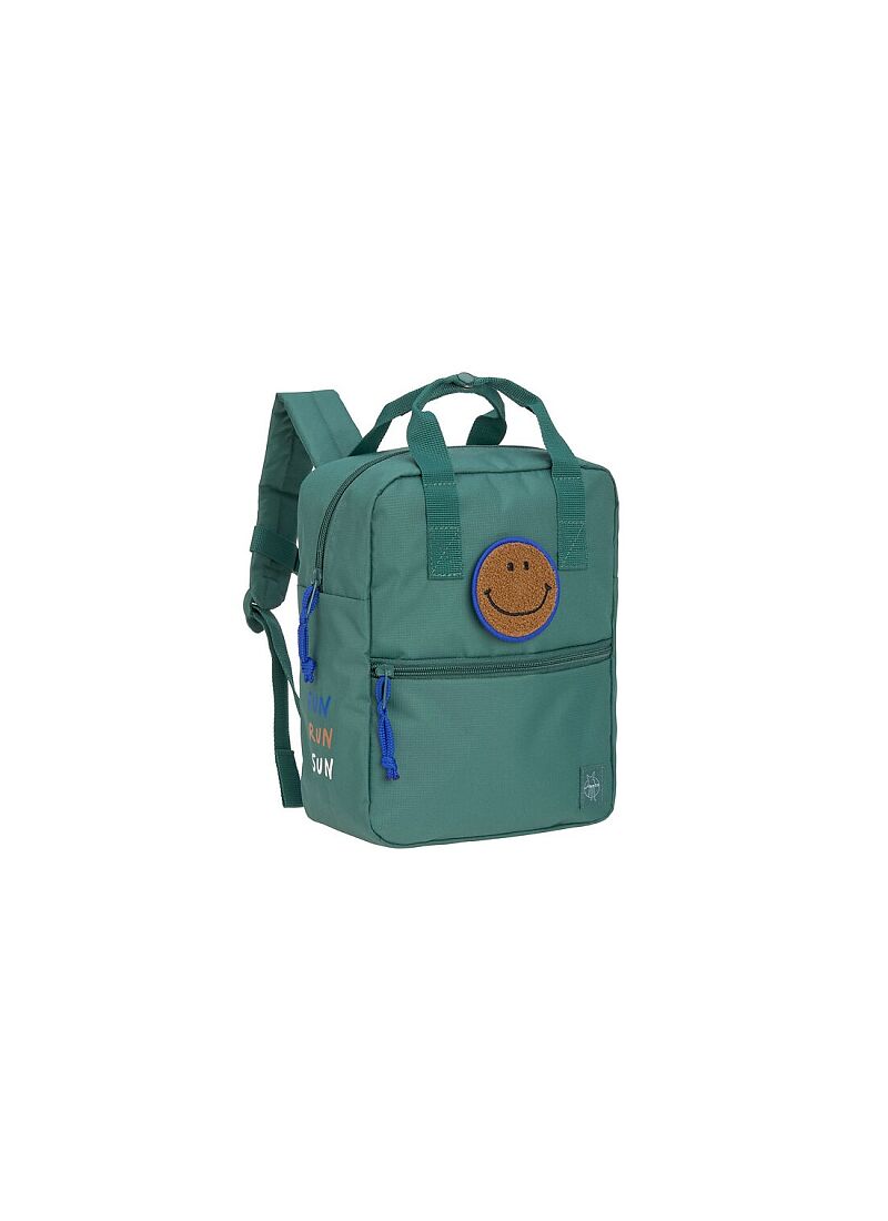 BACKPACK SQUARE LITTLE GANG DARK GREEN