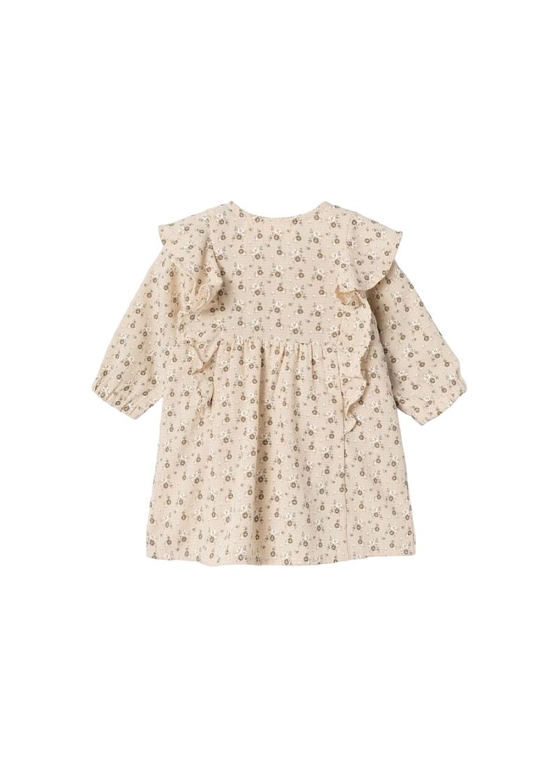 DRESS WITH RUFFLES FROM ORGANIC COTTON SHEERBLISS