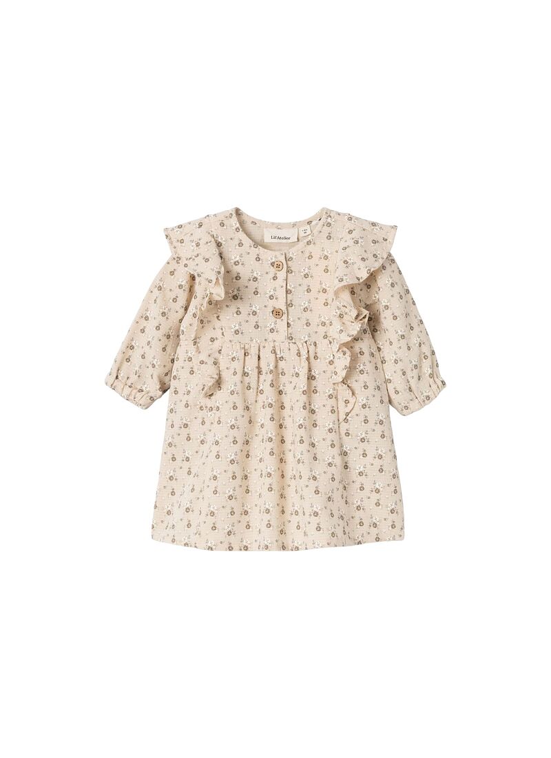 DRESS WITH RUFFLES FROM ORGANIC COTTON SHEERBLISS