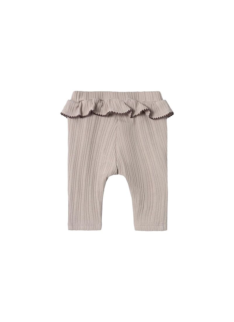 PANTS WITH RUFFLE ETHEREA