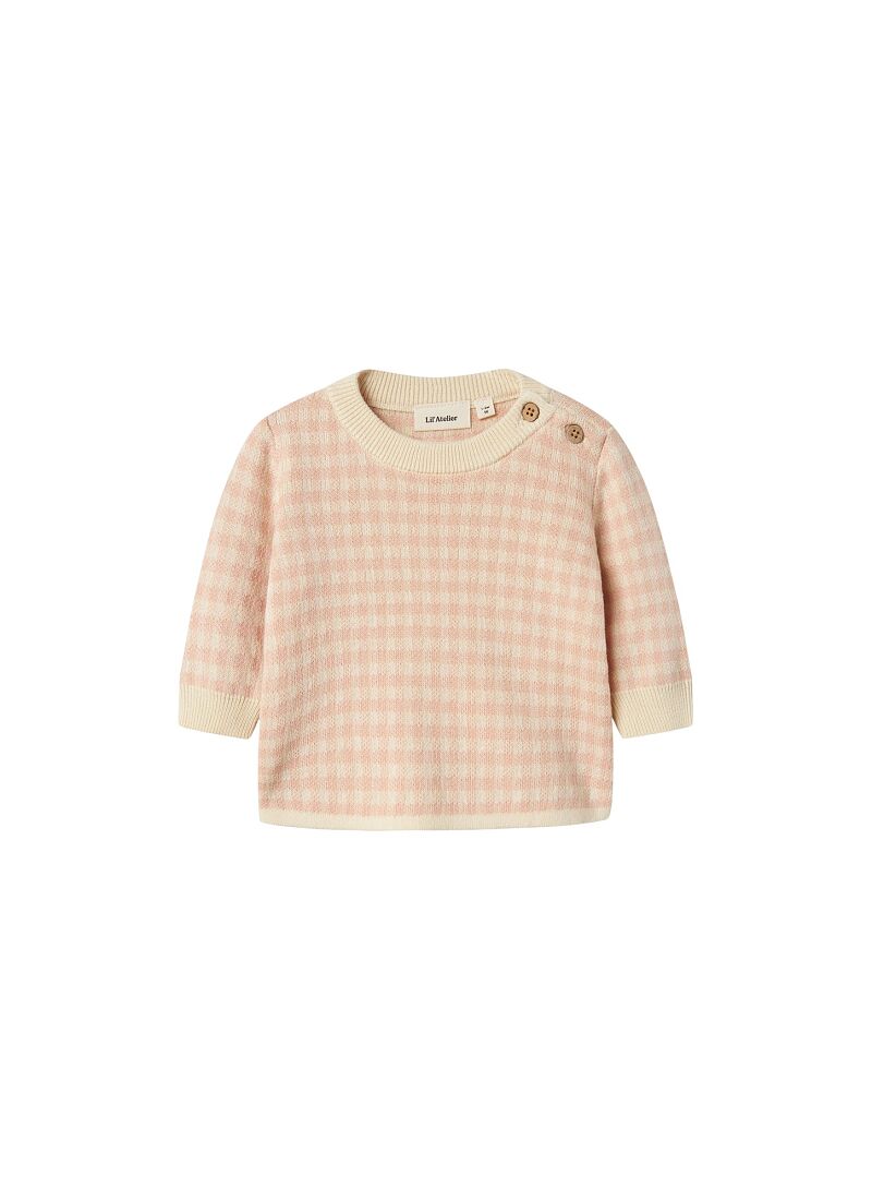 KNITTED TOP CAMEO ROSE