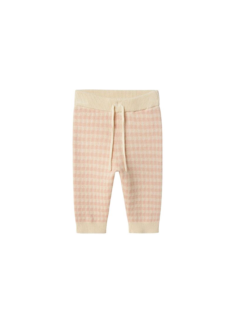 KNITTED PANTS CAMEO ROSE