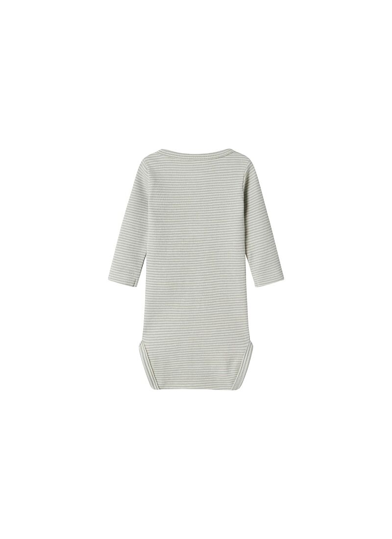ORGANIC COTTON LONGSLEEVE BODY MURMUR STRIPE
