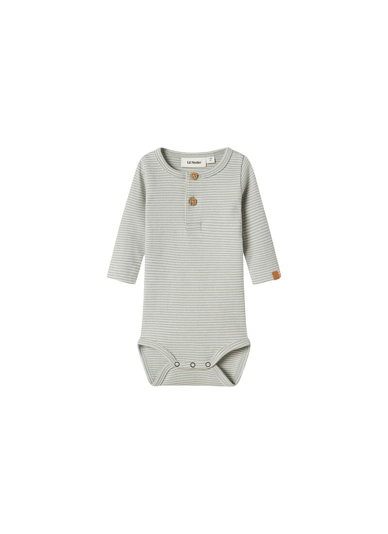 ORGANIC COTTON LONGSLEEVE BODY MURMUR STRIPE