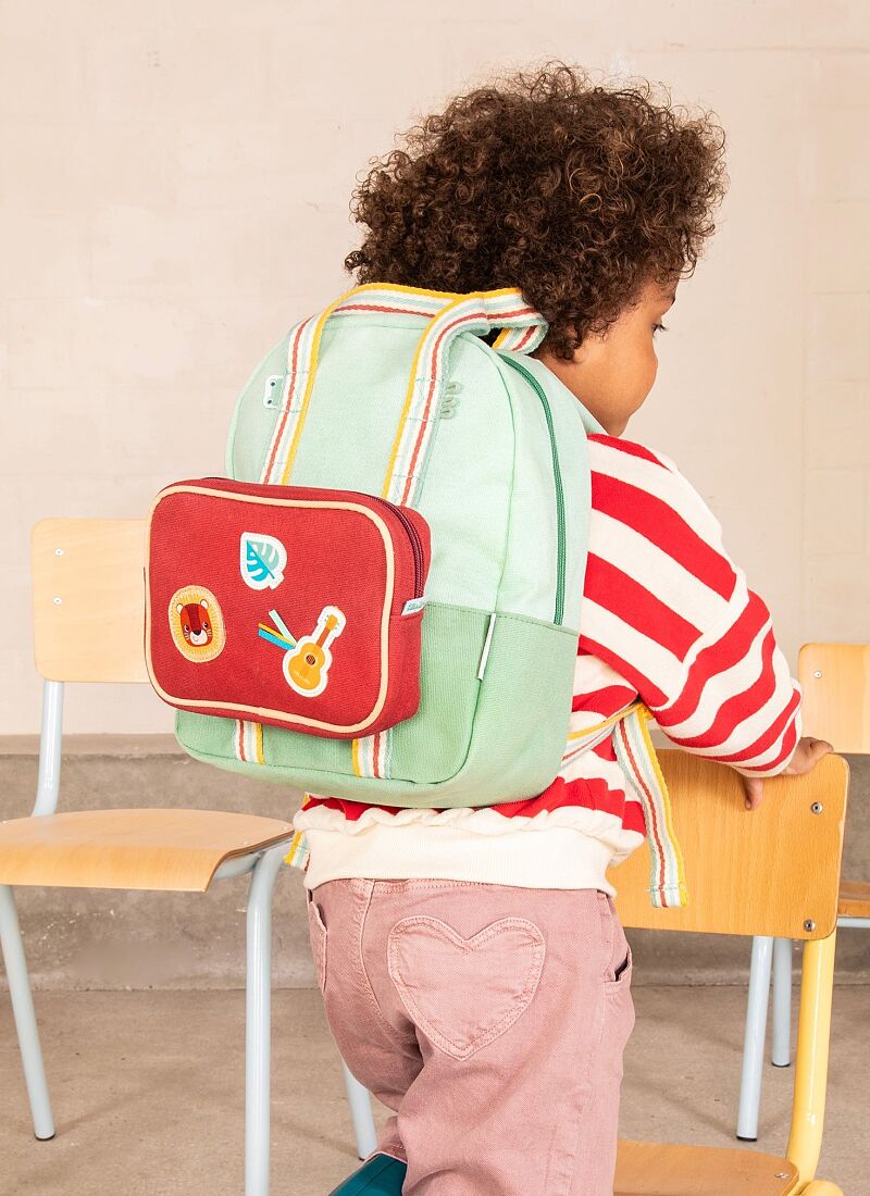 FABRIC BAG WITH STRAP JUNGLE