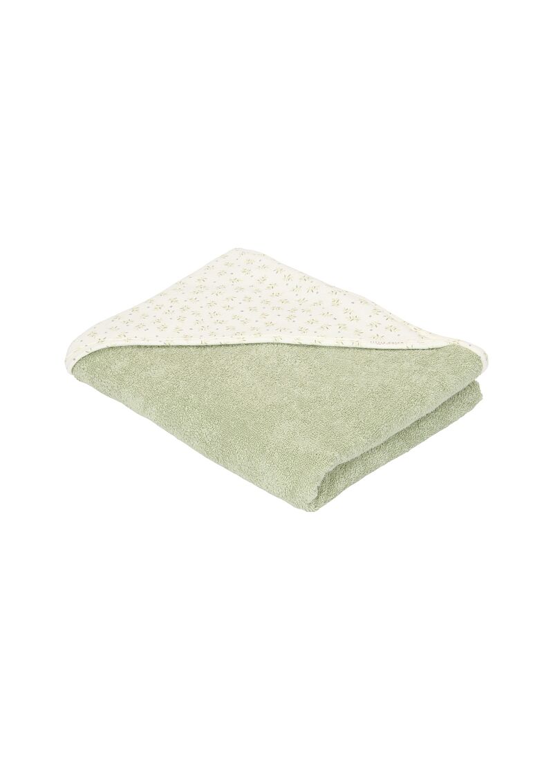 HOODED TOWEL BLUEBERRY LEAVES