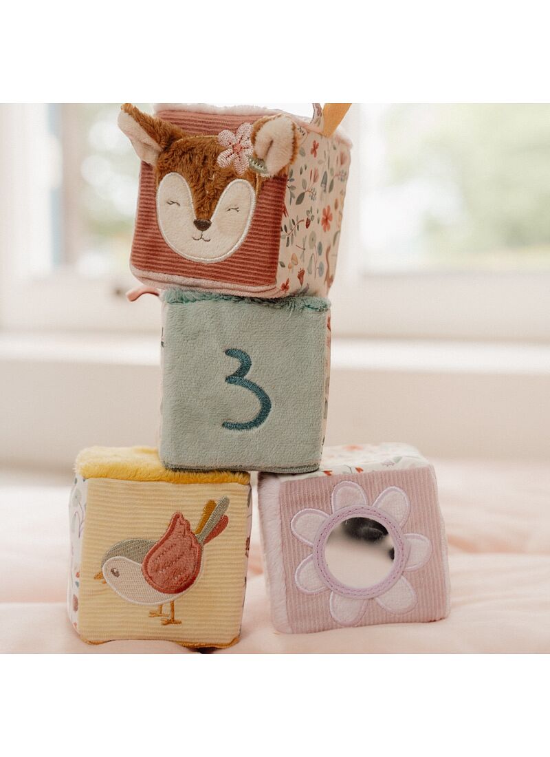 SET OF SOFT ACTIVITY CUBES FAIRY GARDEN