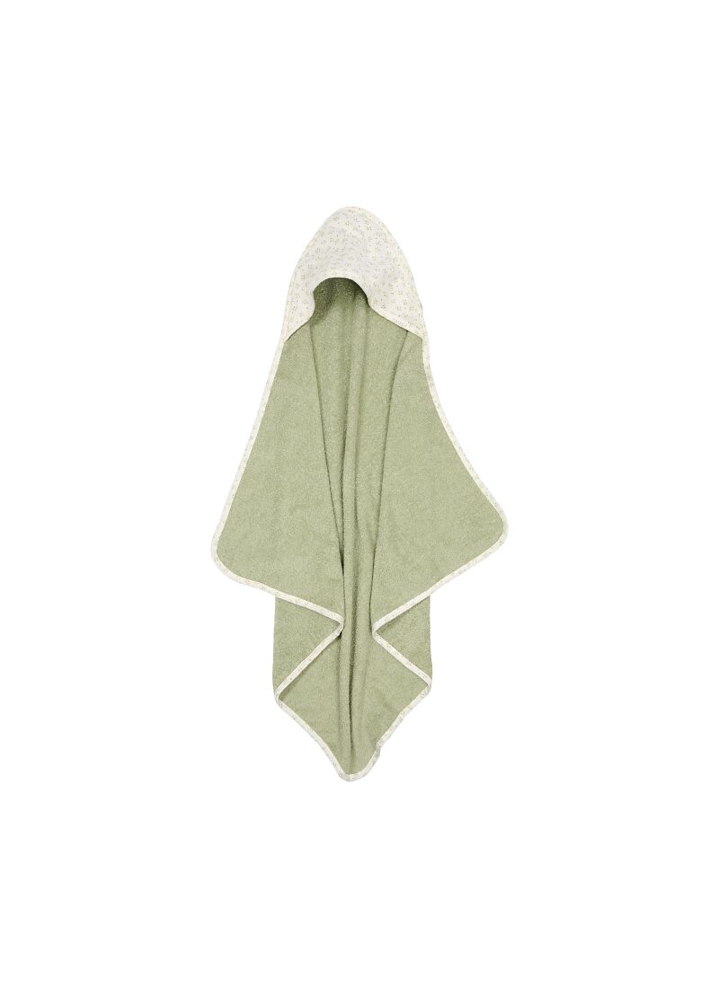 HOODED TOWEL BLUEBERRY LEAVES