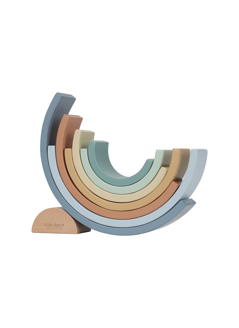 WOODEN RAINBOW FOREST FRIENDS