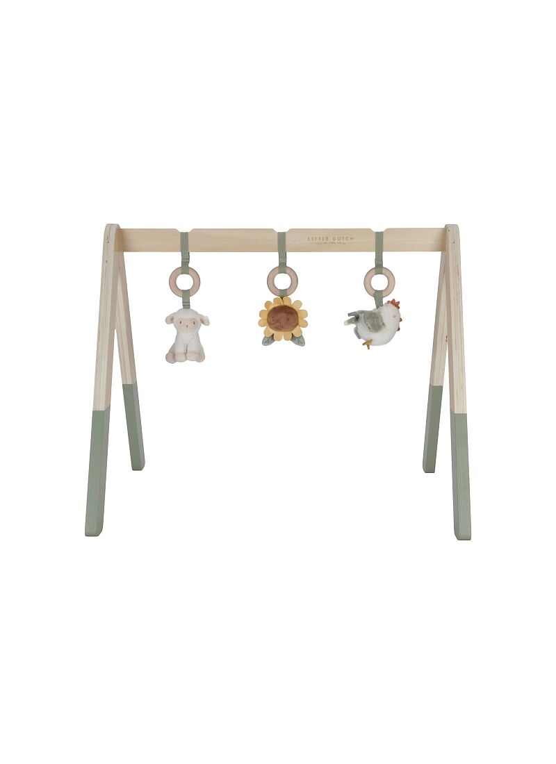 WOODEN BABY GYM LITTLE FARM