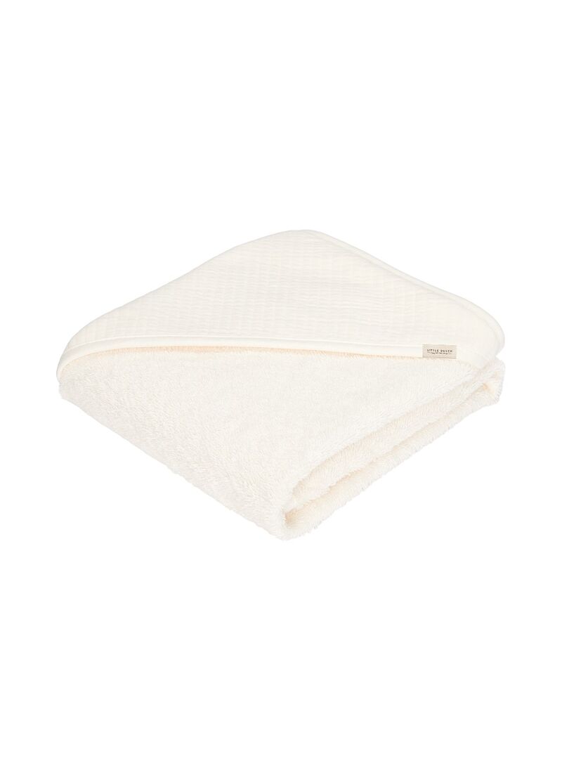 HOODED TOWEL PURE SOFT WHITE