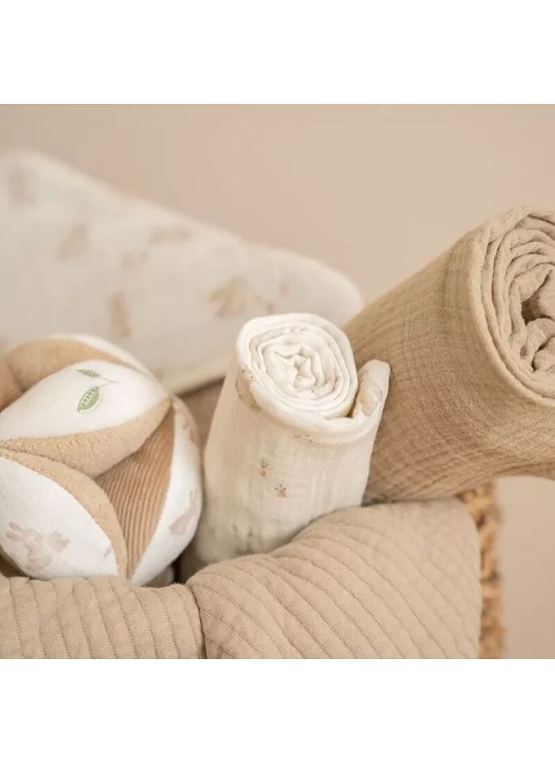 MUSLIN BLANKET (120X120) BEIGE