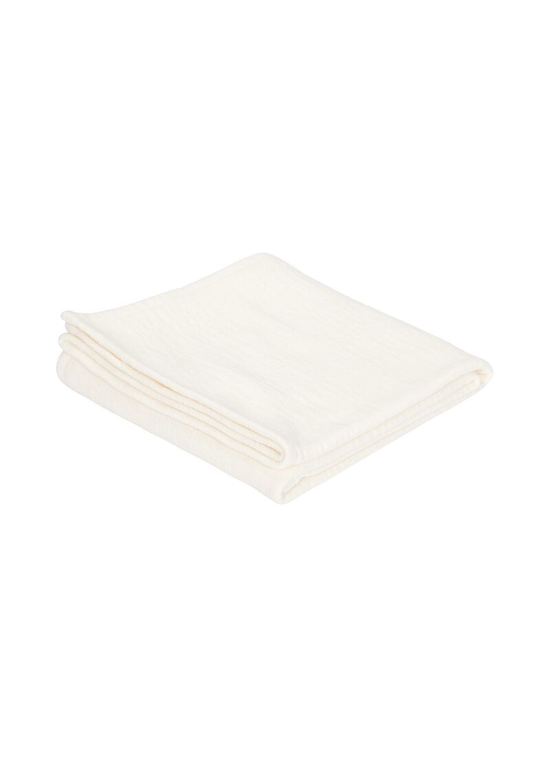 MUSLIN BLANKET (120x120) PURE SOFT WHITE