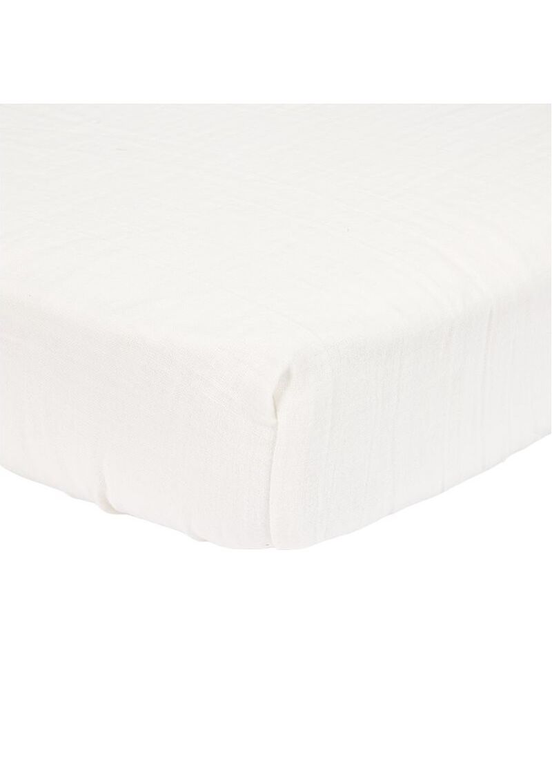 CRADDLE FITTED SHEET SOFT WHITE