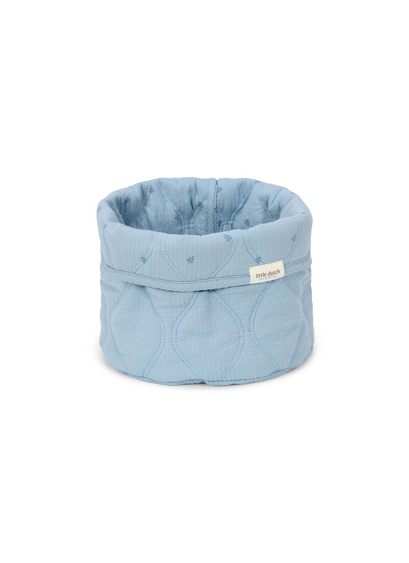 STORAGE BASKET PURE DENIM BLUE