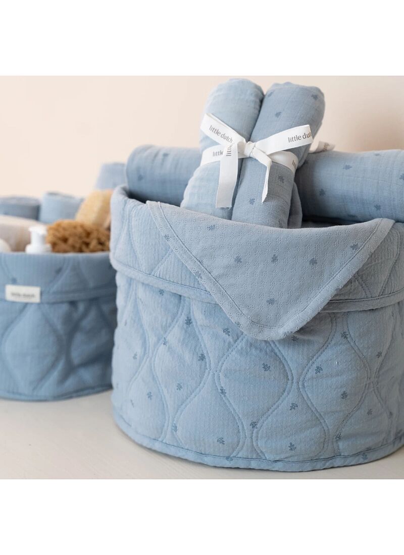 STORAGE BASKET PURE DENIM BLUE
