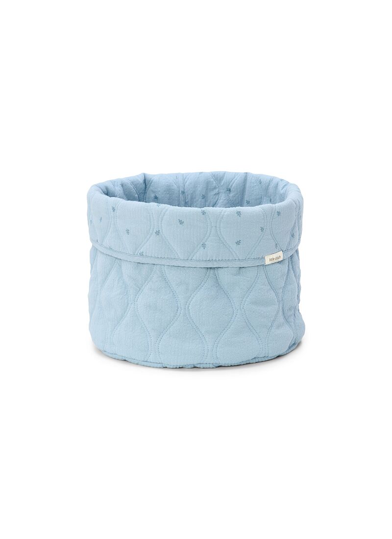 STORAGE BASKET PURE DENIM BLUE