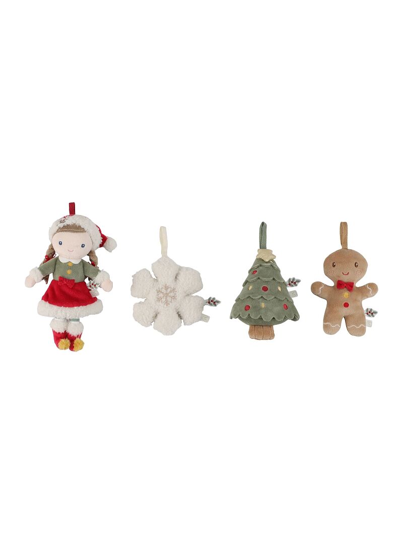 CHRISTMAS ORNAMENTS ROSA