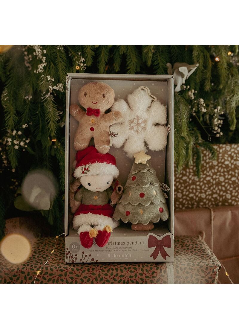 CHRISTMAS ORNAMENTS ROSA