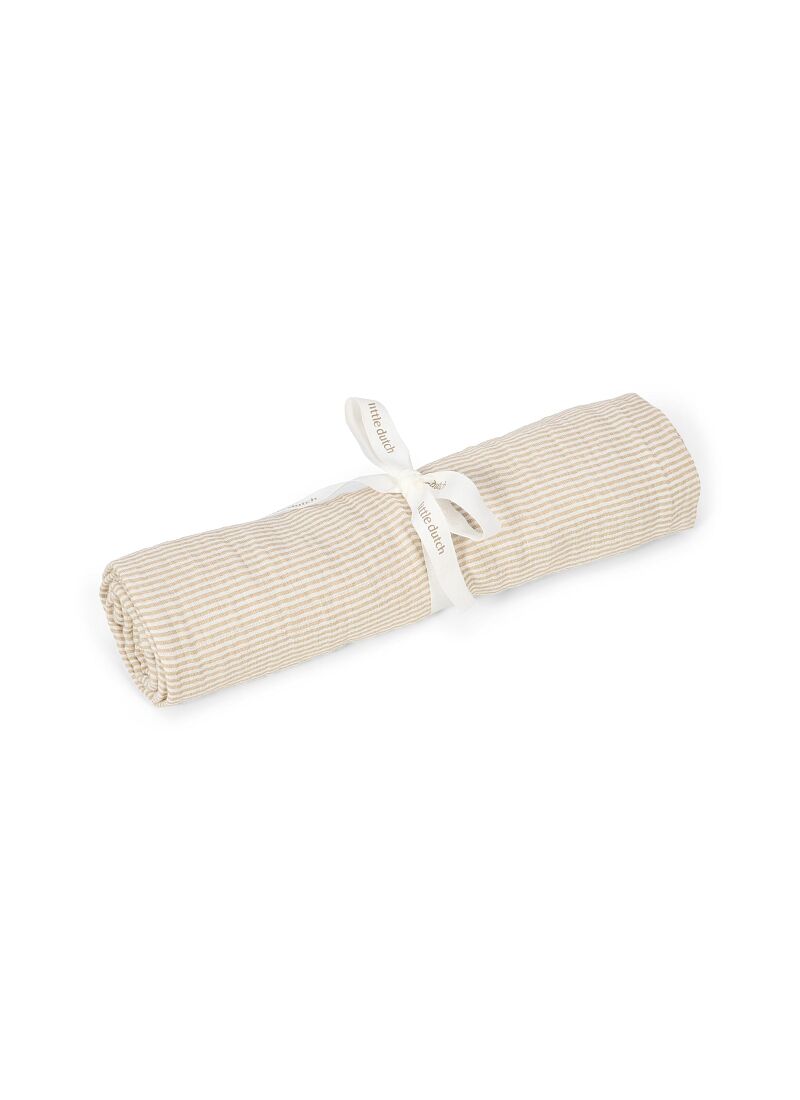 MUSLIN BLANKET (120x120) PURE SOFT BEIGE