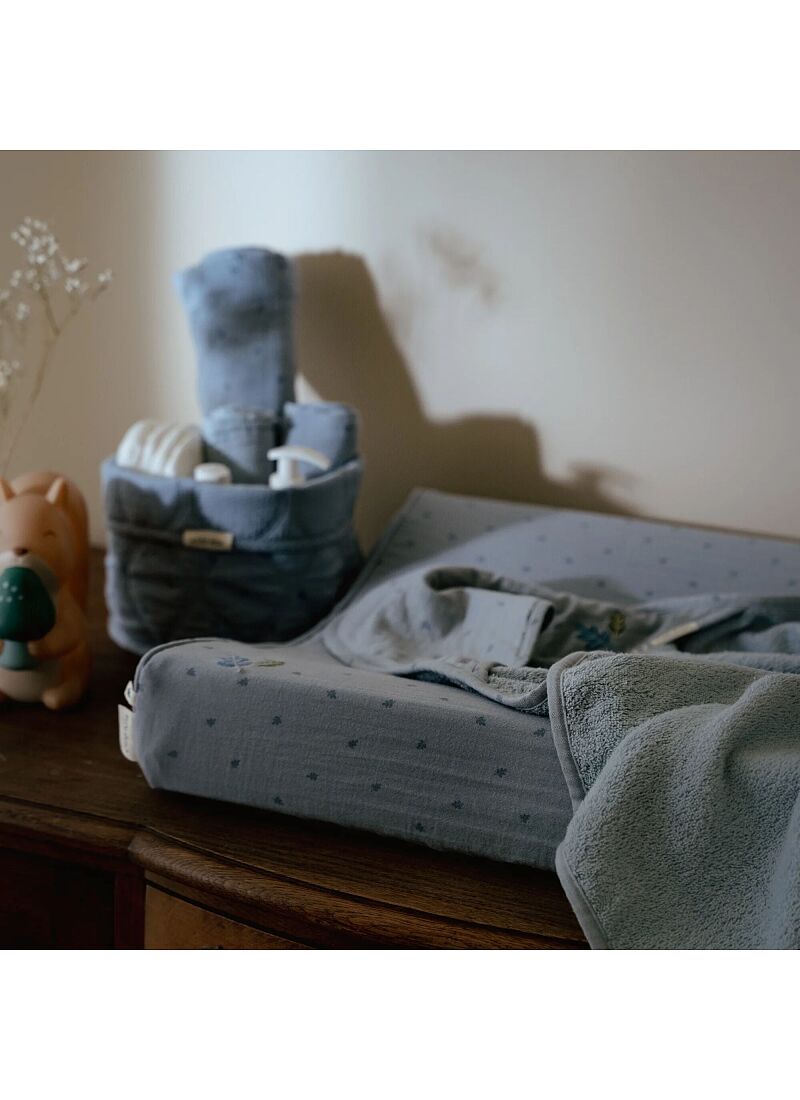 CHANGING COVER PURE DENIM BLUE