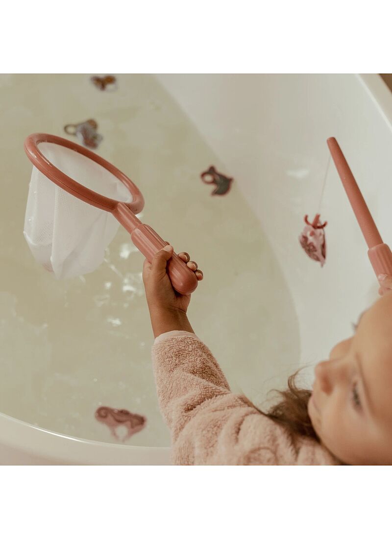 BATH TOY FISHING WITH LURE PINK