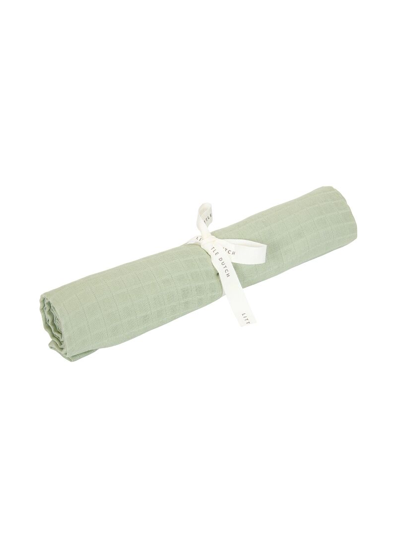 MUSLIN BLANKET (120x120) SAGE