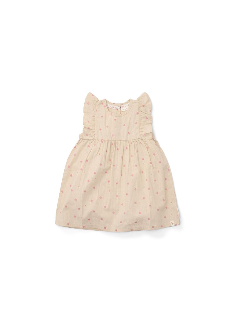 DRESS SLEEVELESS FROM ORGANIC COTTON SAND