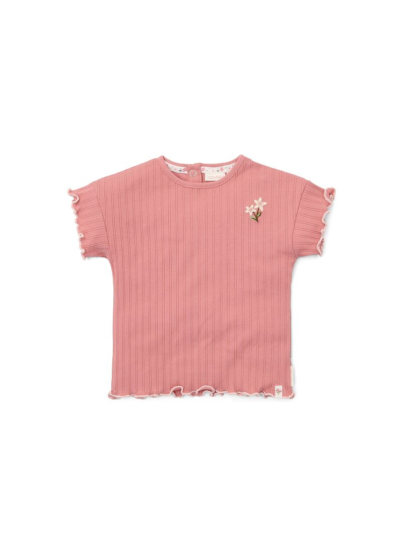 SHORTSLEEVE T-SHIRT FROM ORGANIC COTTON PINK BLUSH