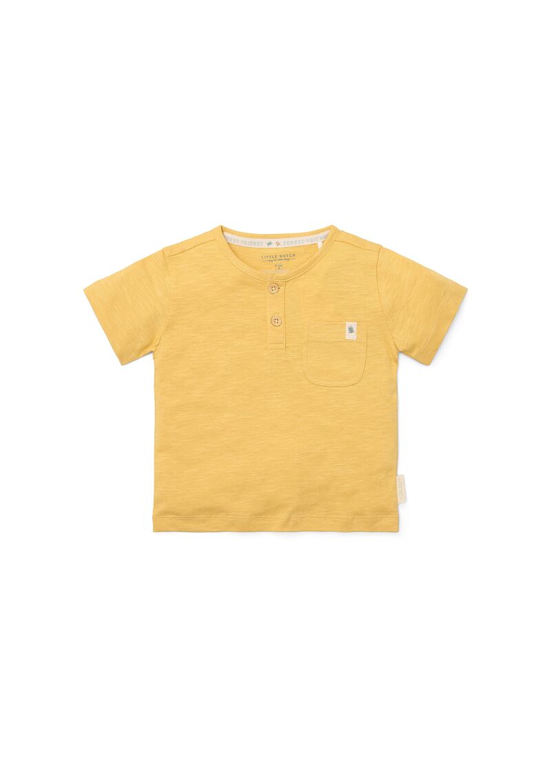 SHORTSLEEVE T-SHIRT FROM ORGANIC COTTON YELLOW