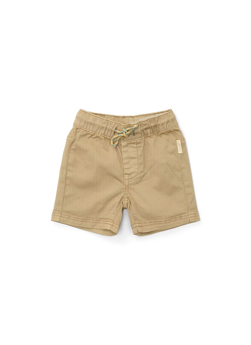 SHORTS FROM ORGANIC COTTON BROWN