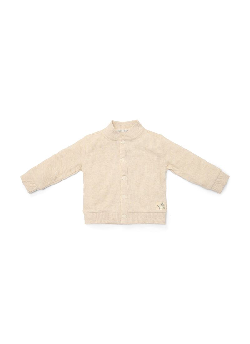 ORGANIC COTTON JACKET RIB BIRCH