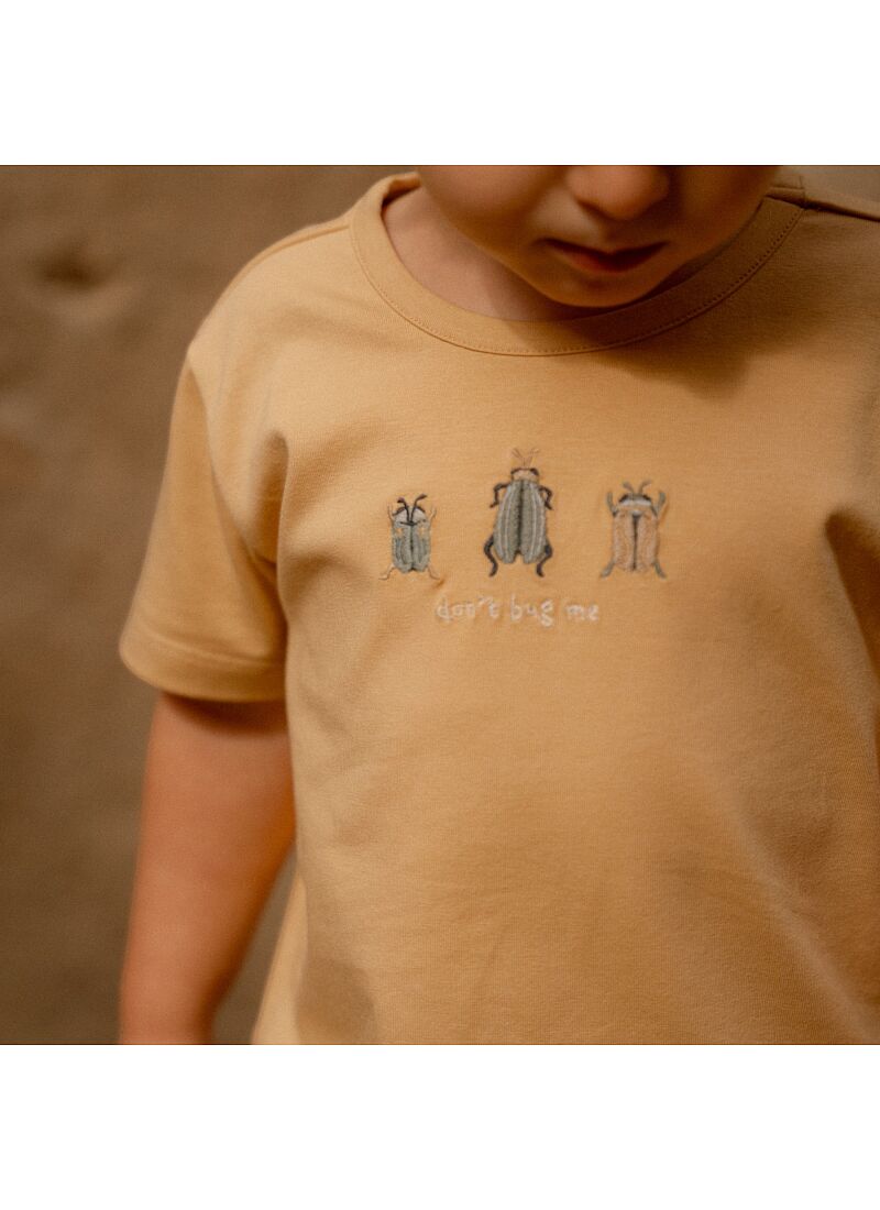 SHORTSLEEVE T-SHIRT FROM ORGANIC COTTON ALMOND