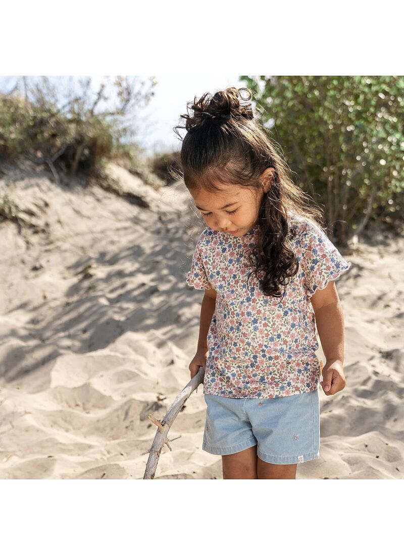SHORTSLEEVE T-SHIRT FROM ORGANIC COTTON MEADOW FLOWERS