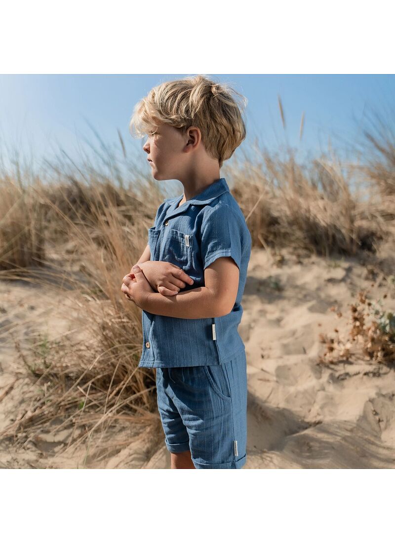 SHORTS INDIGO