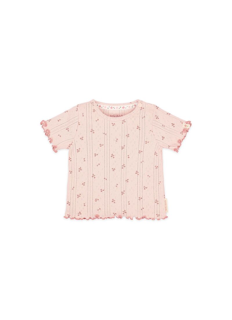 SHORTSLEEVE T-SHIRT FROM ORGANIC COTTON FAIRY FLOWERS