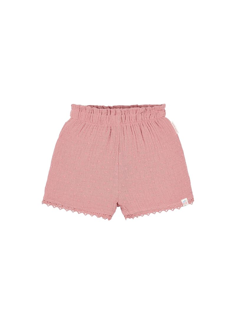 SHORTS FROM ORGANIC COTTON PINK BLUSH