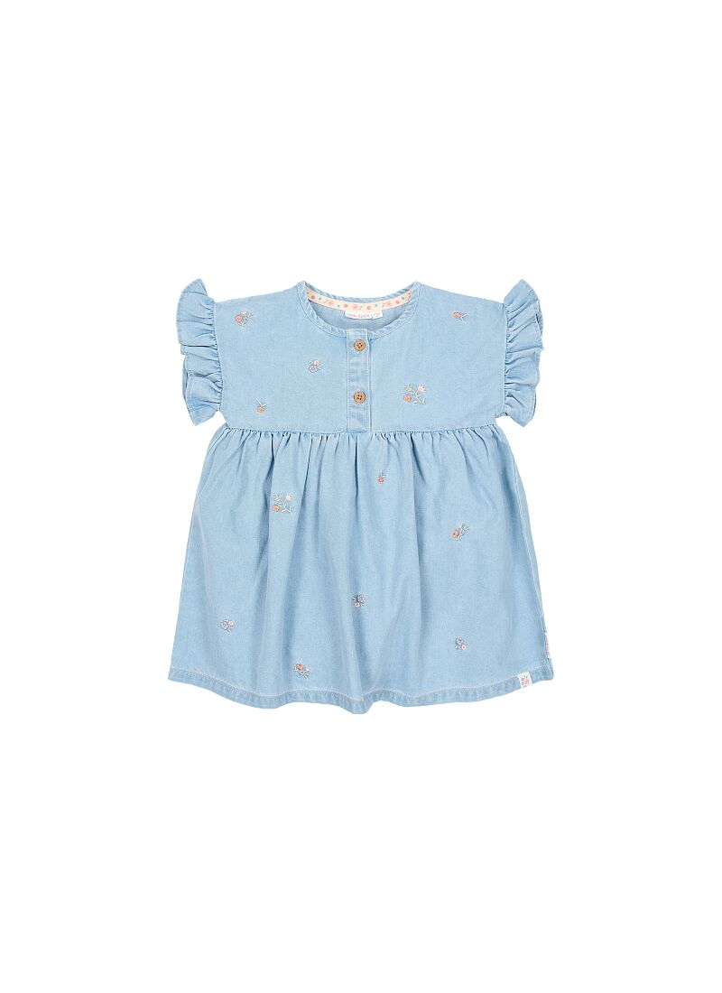DRESS SHORT SLEEVE DENIM