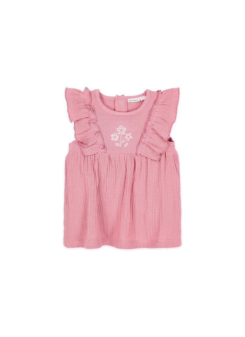 DRESS AND SHORTS SET PINK BLUSH