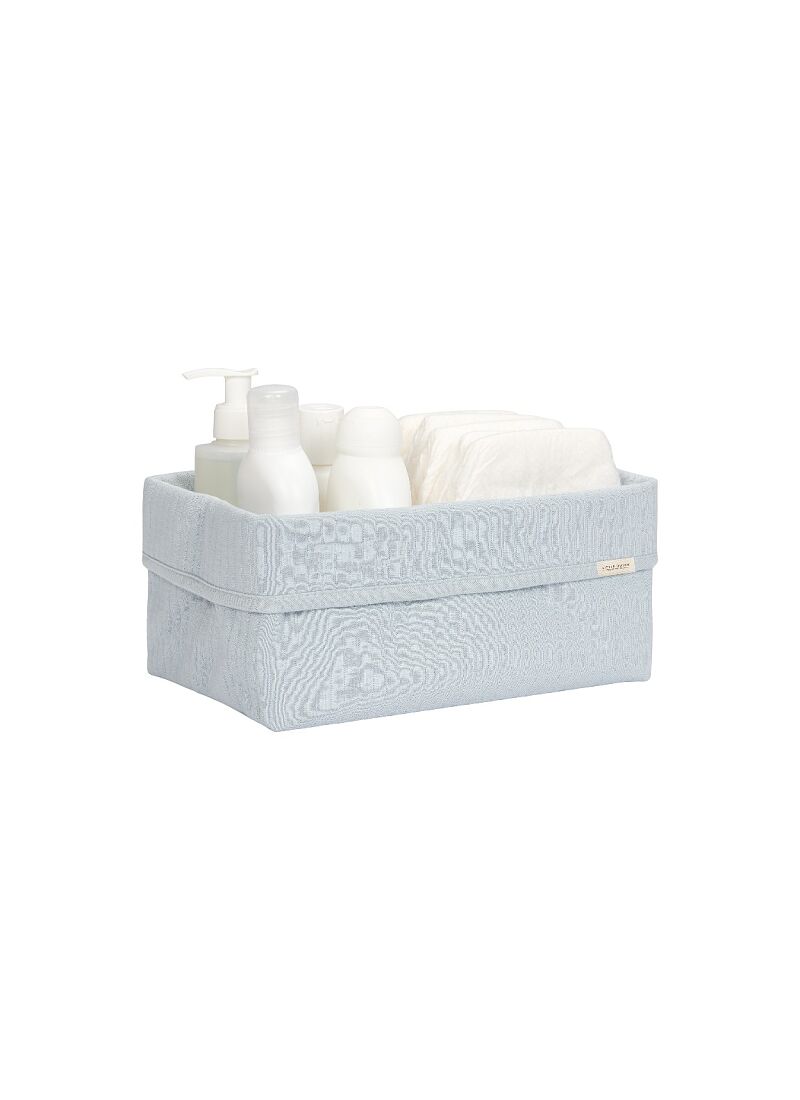 STORAGE BASKET PURE SOFT BLUE LARGE