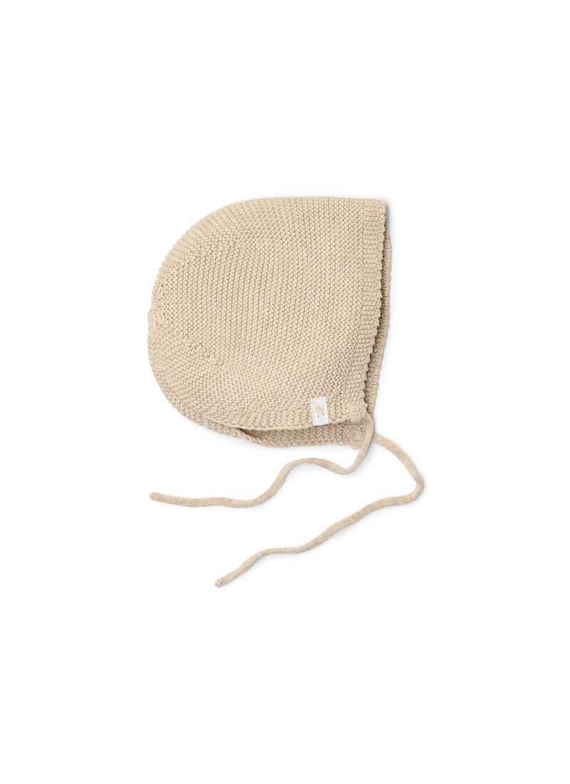 KNITTED CAP SOFT BEIGE MELEE