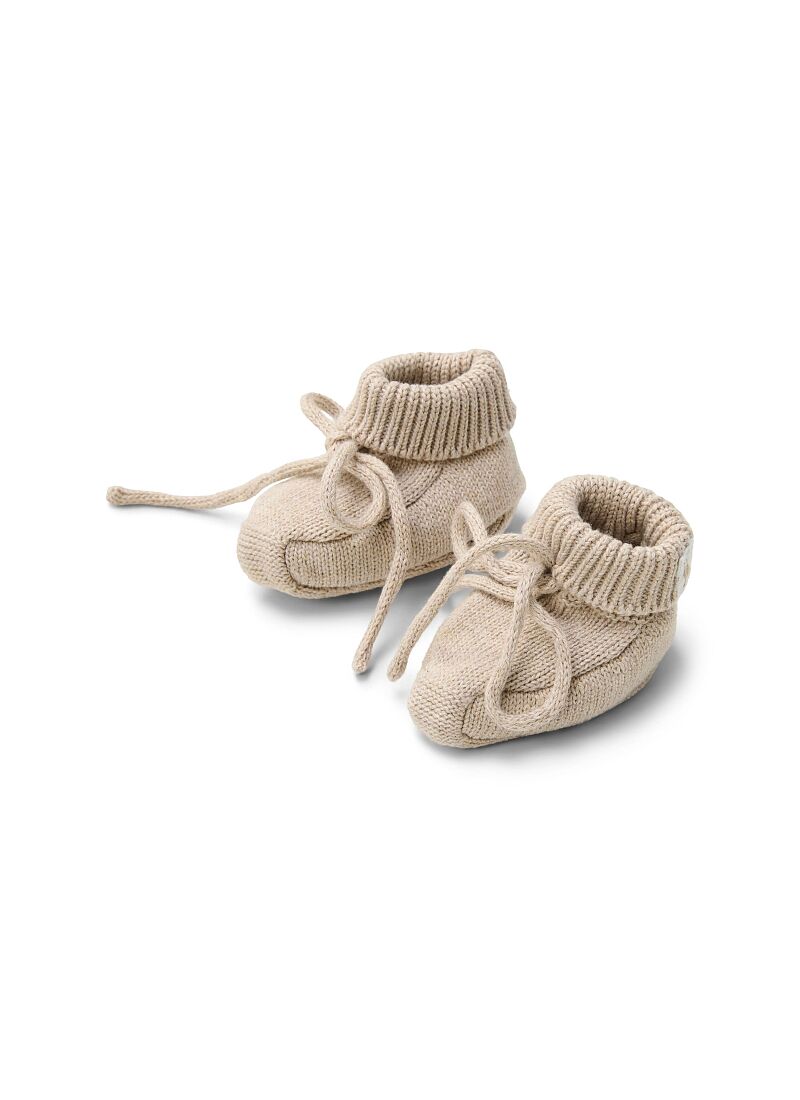 BOOTIES SOFT BEIGE MELEE